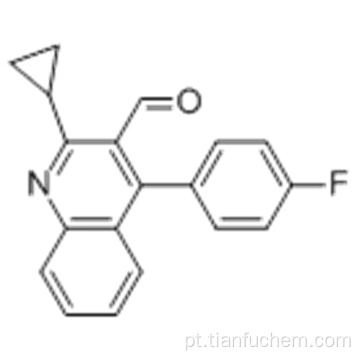 2-Ciclopropil-4- (4-fluorofenil) quinolino-3-carboxaldeo CAS 121660-37-5